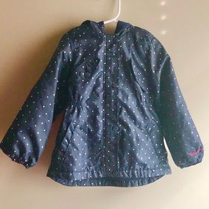 OshKosh B’Gosh Navy Jacket with Gold Dots